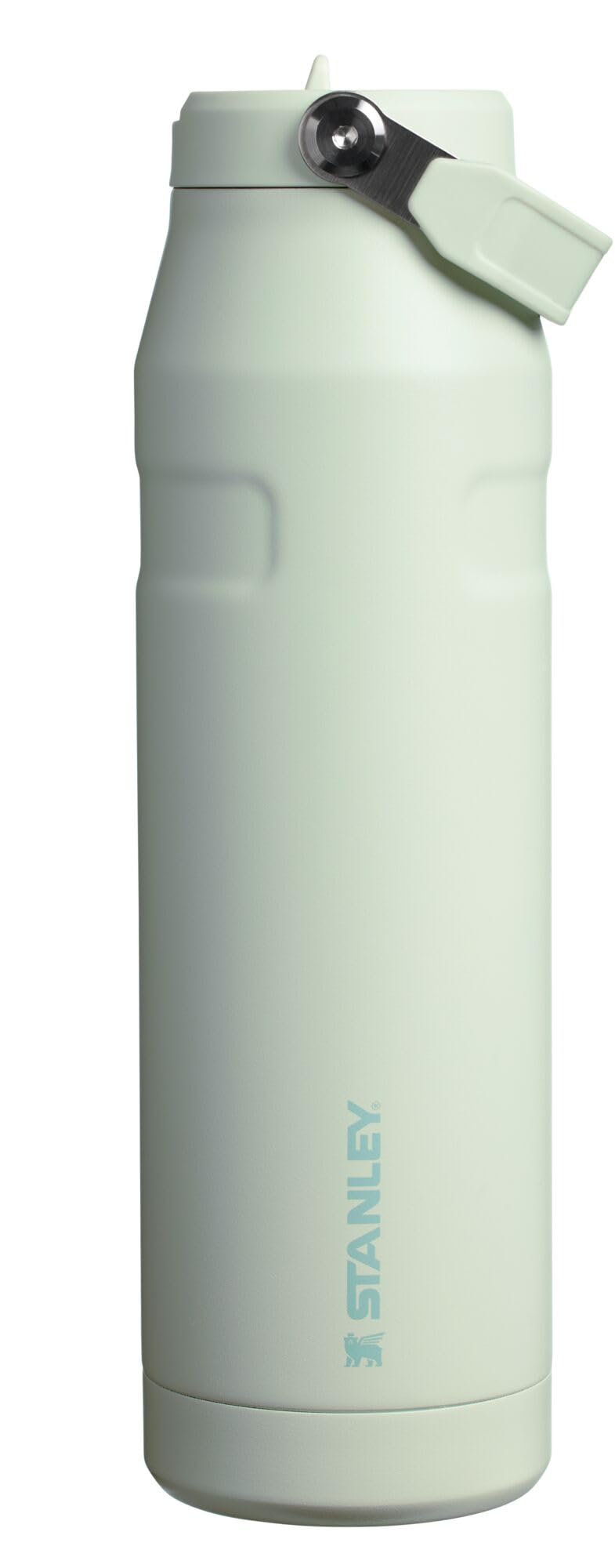 Stanley IceFlow Flip Straw 2.0 Water Bottle 24 oz | Built - In Straw for Travel and Sports | Lightweight and Leak Resistant | Insulated Stainless Steel | BPA - Free | Prickly Pear - 7DAY'S