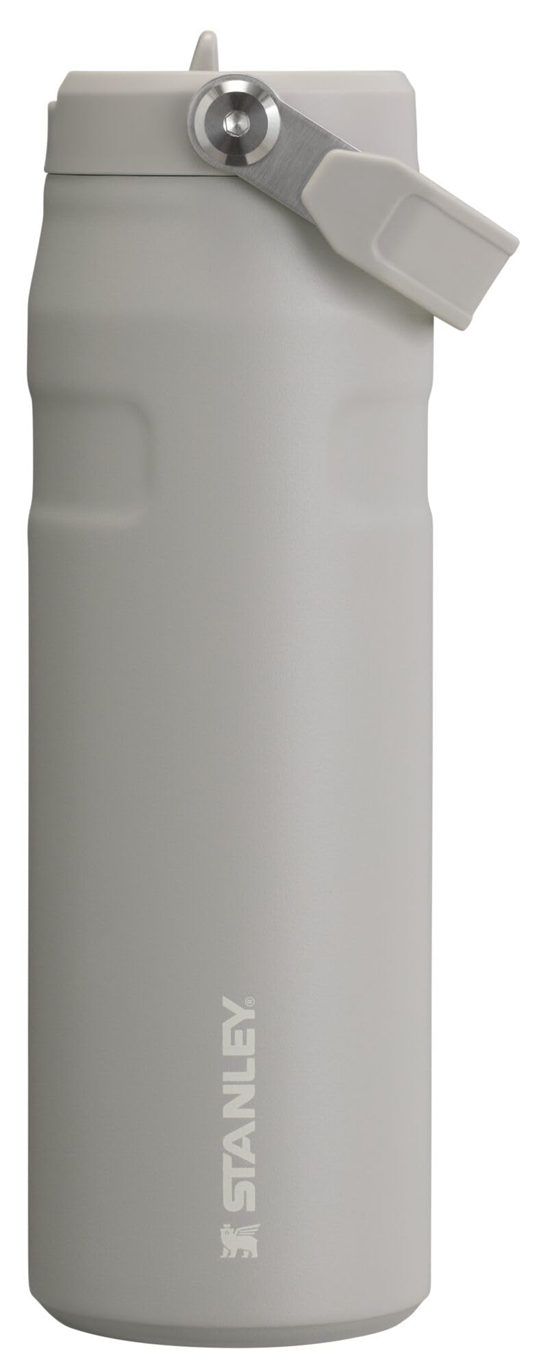 Stanley IceFlow Flip Straw 2.0 Water Bottle 24 oz | Built - In Straw for Travel and Sports | Lightweight and Leak Resistant | Insulated Stainless Steel | BPA - Free | Prickly Pear - 7DAY'S