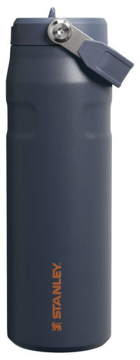 Stanley IceFlow Flip Straw 2.0 Water Bottle 24 oz | Built - In Straw for Travel and Sports | Lightweight and Leak Resistant | Insulated Stainless Steel | BPA - Free | Prickly Pear - 7DAY'S