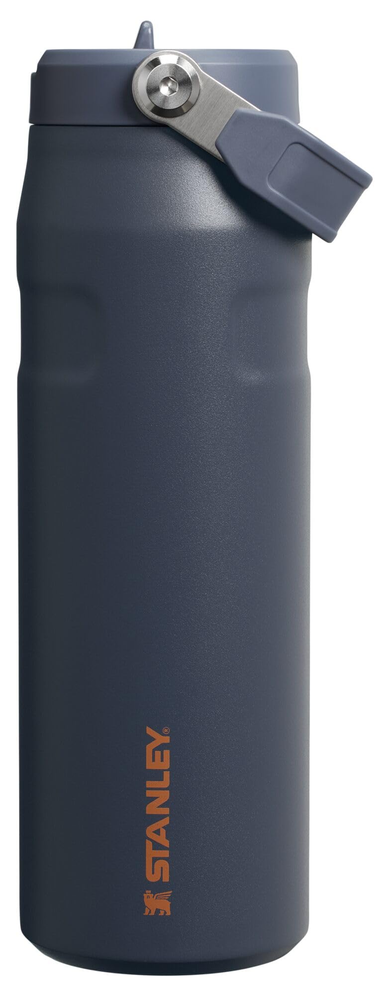 Stanley IceFlow Flip Straw 2.0 Water Bottle 24 oz | Built - In Straw for Travel and Sports | Lightweight and Leak Resistant | Insulated Stainless Steel | BPA - Free | Prickly Pear - 7DAY'S