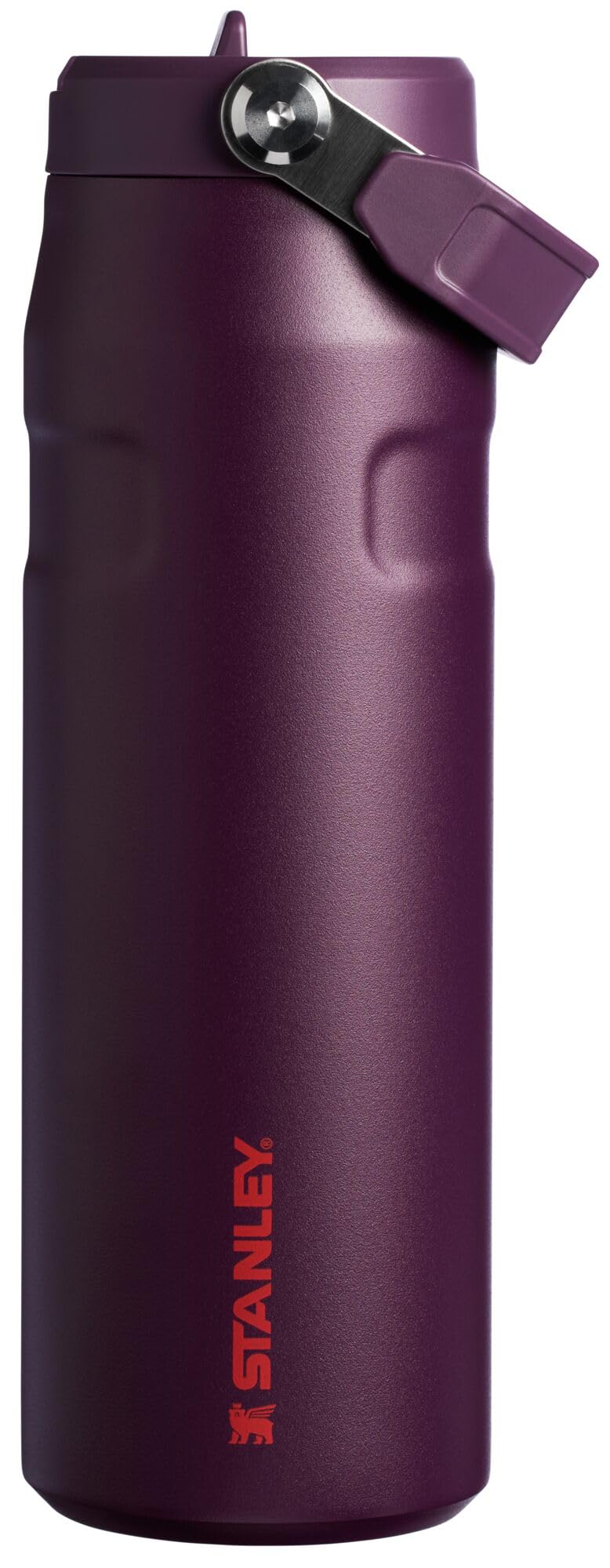 Stanley IceFlow Flip Straw 2.0 Water Bottle 24 oz | Built - In Straw for Travel and Sports | Lightweight and Leak Resistant | Insulated Stainless Steel | BPA - Free | Prickly Pear - 7DAY'S