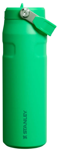 Stanley IceFlow Flip Straw 2.0 Water Bottle 24 oz | Built - In Straw for Travel and Sports | Lightweight and Leak Resistant | Insulated Stainless Steel | BPA - Free | Prickly Pear - 7DAY'S