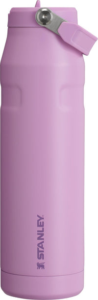 Stanley IceFlow Flip Straw 2.0 Water Bottle 24 oz | Built - In Straw for Travel and Sports | Lightweight and Leak Resistant | Insulated Stainless Steel | BPA - Free | Prickly Pear - 7DAY'S