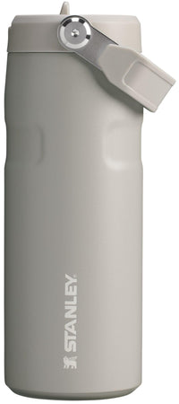 Stanley IceFlow Flip Straw 2.0 Water Bottle 24 oz | Built - In Straw for Travel and Sports | Lightweight and Leak Resistant | Insulated Stainless Steel | BPA - Free | Prickly Pear - 7DAY'S