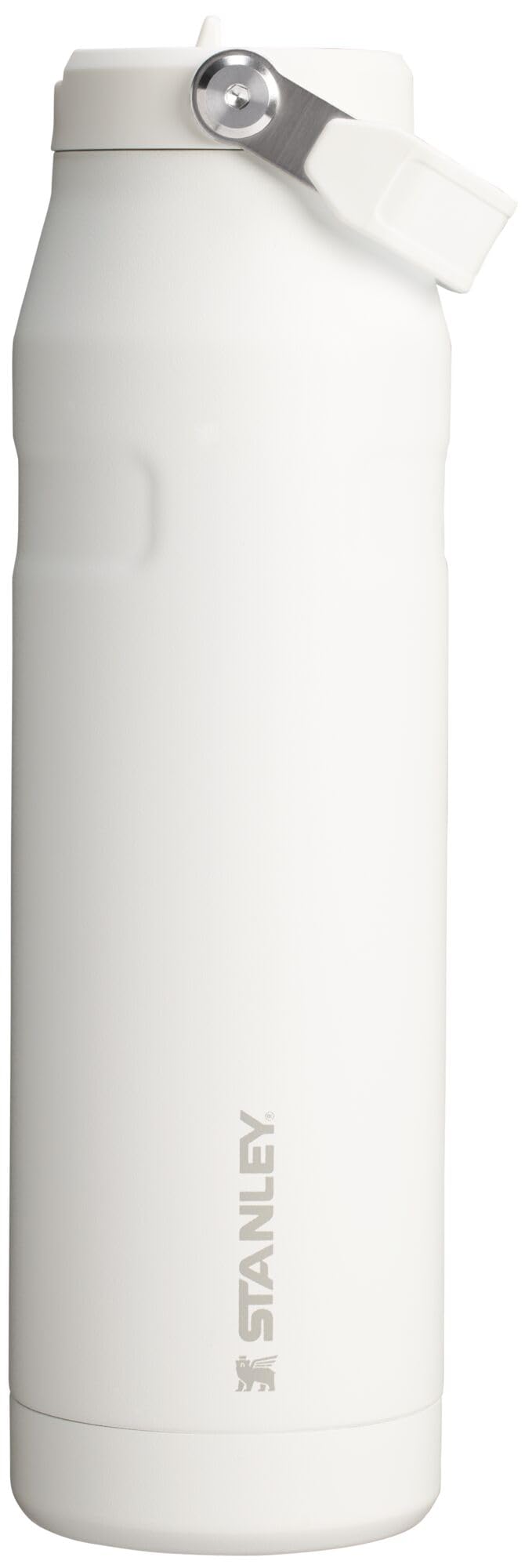 Stanley IceFlow Flip Straw 2.0 Water Bottle 24 oz | Built - In Straw for Travel and Sports | Lightweight and Leak Resistant | Insulated Stainless Steel | BPA - Free | Prickly Pear - 7DAY'S