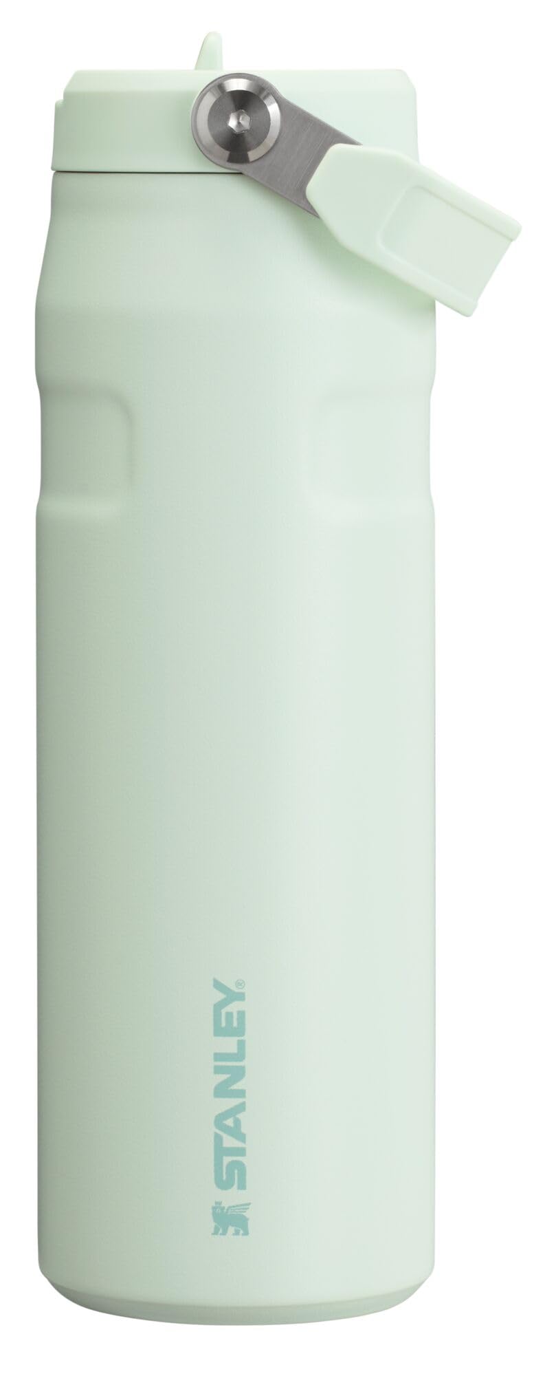 Stanley IceFlow Flip Straw 2.0 Water Bottle 24 oz | Built - In Straw for Travel and Sports | Lightweight and Leak Resistant | Insulated Stainless Steel | BPA - Free | Prickly Pear - 7DAY'S
