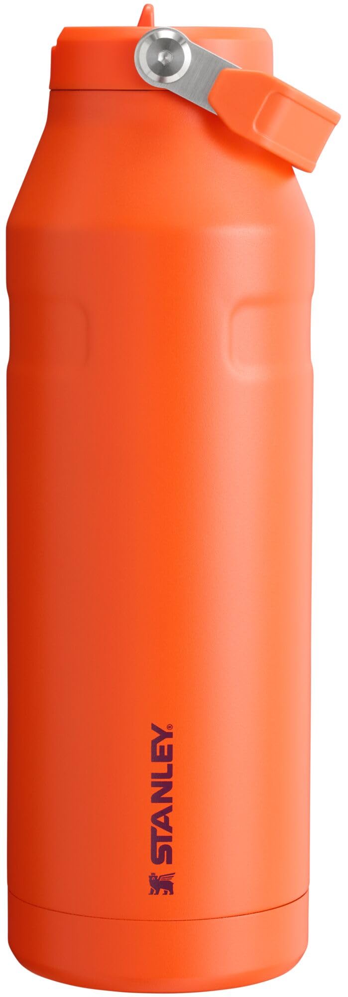 Stanley IceFlow Flip Straw 2.0 Water Bottle 24 oz | Built - In Straw for Travel and Sports | Lightweight and Leak Resistant | Insulated Stainless Steel | BPA - Free | Prickly Pear - 7DAY'S