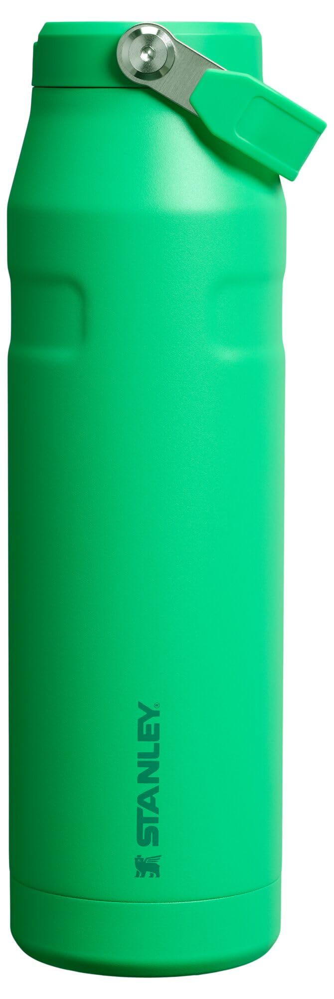 Stanley IceFlow Flip Straw 2.0 Water Bottle 24 oz | Built - In Straw for Travel and Sports | Lightweight and Leak Resistant | Insulated Stainless Steel | BPA - Free | Prickly Pear - 7DAY'S
