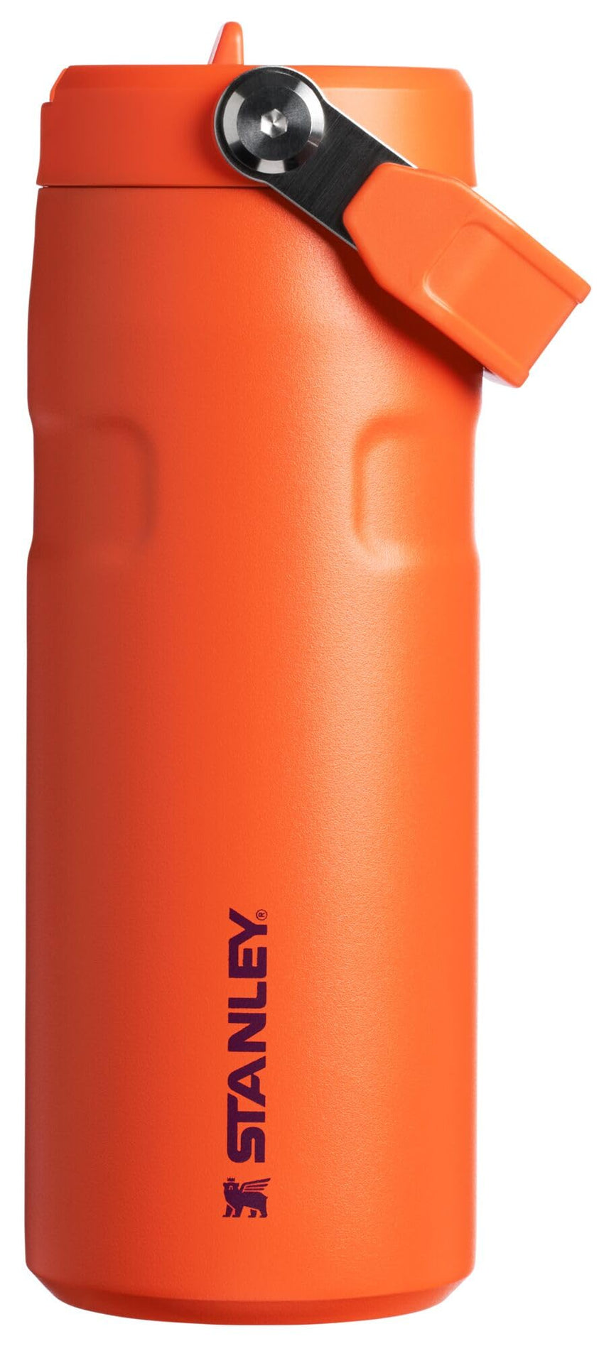 Stanley IceFlow Flip Straw 2.0 Water Bottle 24 oz | Built - In Straw for Travel and Sports | Lightweight and Leak Resistant | Insulated Stainless Steel | BPA - Free | Prickly Pear - 7DAY'S