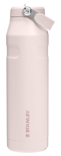 Stanley IceFlow Flip Straw 2.0 Water Bottle 24 oz | Built - In Straw for Travel and Sports | Lightweight and Leak Resistant | Insulated Stainless Steel | BPA - Free | Prickly Pear - 7DAY'S
