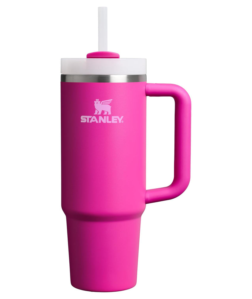 Stanley Quencher H2.0 Tumbler with Handle and Straw 30 oz | Flowstate 3 - Position Lid | Cup Holder Compatible for Travel | Insulated Stainless Steel Cup | BPA - Free | Rose Quartz 2.0 - 7DAY'S