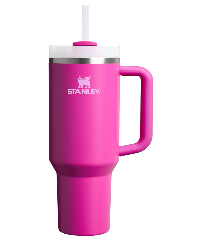 Stanley Quencher H2.0 Tumbler with Handle and Straw 30 oz | Flowstate 3 - Position Lid | Cup Holder Compatible for Travel | Insulated Stainless Steel Cup | BPA - Free | Rose Quartz 2.0 - 7DAY'S