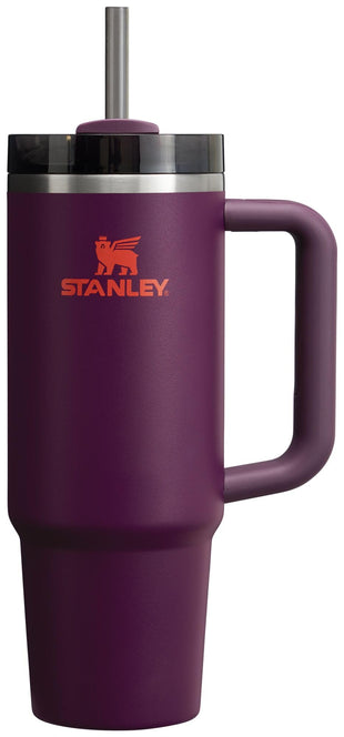 Stanley Quencher H2.0 Tumbler with Handle and Straw 40 oz | Flowstate 3 - Position Lid | Cup Holder Compatible for Travel | Insulated Stainless Steel Cup | BPA - Free | Twilight - 7DAY'S