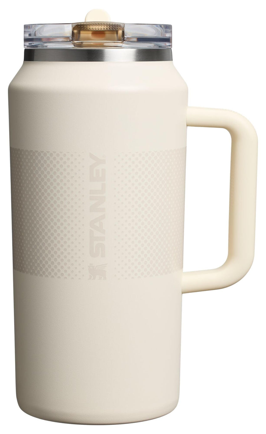 Stanley Quencher ProTour Flip Straw Tumbler with Leakproof Lid 40 oz | Built - In Straw and Handle | Cup Holder Compatible for Travel | Insulated Stainless Steel Cup | BPA - Free | Vivid Violet Fade - 7DAY'S