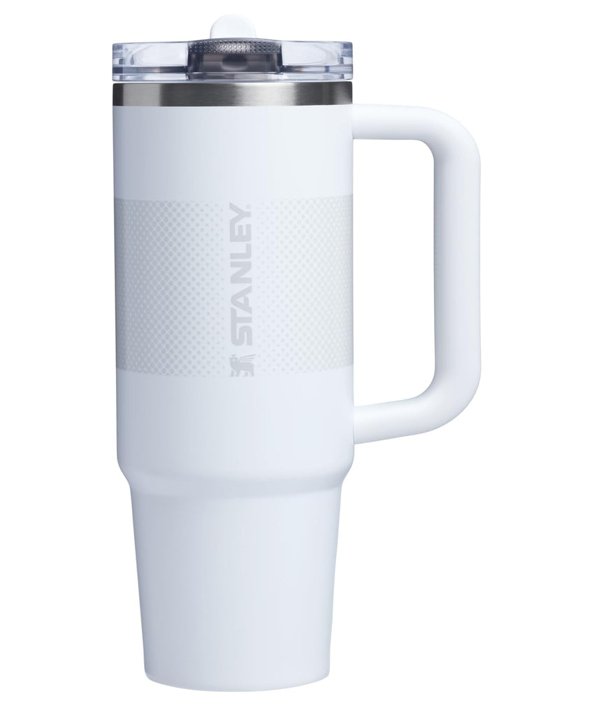 Stanley Quencher ProTour Flip Straw Tumbler with Leakproof Lid 40 oz | Built - In Straw and Handle | Cup Holder Compatible for Travel | Insulated Stainless Steel Cup | BPA - Free | Vivid Violet Fade - 7DAY'S
