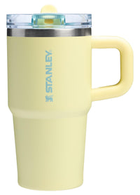 Stanley Quencher ProTour Flip Straw Tumbler with Leakproof Lid 40 oz | Built - In Straw and Handle | Cup Holder Compatible for Travel | Insulated Stainless Steel Cup | BPA - Free | Vivid Violet Fade - 7DAY'S