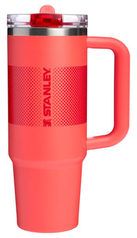 Stanley Quencher ProTour Flip Straw Tumbler with Leakproof Lid 40 oz | Built - In Straw and Handle | Cup Holder Compatible for Travel | Insulated Stainless Steel Cup | BPA - Free | Vivid Violet Fade - 7DAY'S
