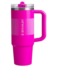 Stanley Quencher ProTour Flip Straw Tumbler with Leakproof Lid 40 oz | Built - In Straw and Handle | Cup Holder Compatible for Travel | Insulated Stainless Steel Cup | BPA - Free | Vivid Violet Fade - 7DAY'S