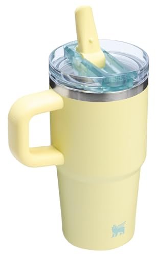 Stanley Quencher ProTour Flip Straw Tumbler with Leakproof Lid 40 oz | Built - In Straw and Handle | Cup Holder Compatible for Travel | Insulated Stainless Steel Cup | BPA - Free | Vivid Violet Fade - 7DAY'S