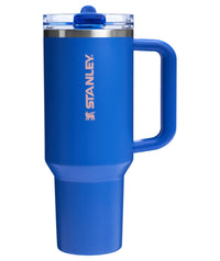 Stanley Quencher ProTour Flip Straw Tumbler with Leakproof Lid 40 oz | Built - In Straw and Handle | Cup Holder Compatible for Travel | Insulated Stainless Steel Cup | BPA - Free | Vivid Violet Fade - 7DAY'S
