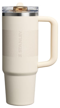 Stanley Quencher ProTour Flip Straw Tumbler with Leakproof Lid 40 oz | Built - In Straw and Handle | Cup Holder Compatible for Travel | Insulated Stainless Steel Cup | BPA - Free | Vivid Violet Fade - 7DAY'S