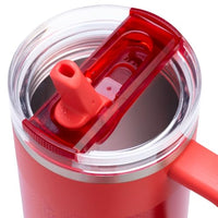 Stanley Quencher ProTour Flip Straw Tumbler with Leakproof Lid 40 oz | Built - In Straw and Handle | Cup Holder Compatible for Travel | Insulated Stainless Steel Cup | BPA - Free | Vivid Violet Fade - 7DAY'S