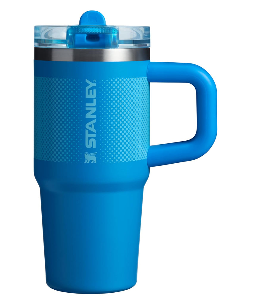 Stanley Quencher ProTour Flip Straw Tumbler with Leakproof Lid 40 oz | Built - In Straw and Handle | Cup Holder Compatible for Travel | Insulated Stainless Steel Cup | BPA - Free | Vivid Violet Fade - 7DAY'S