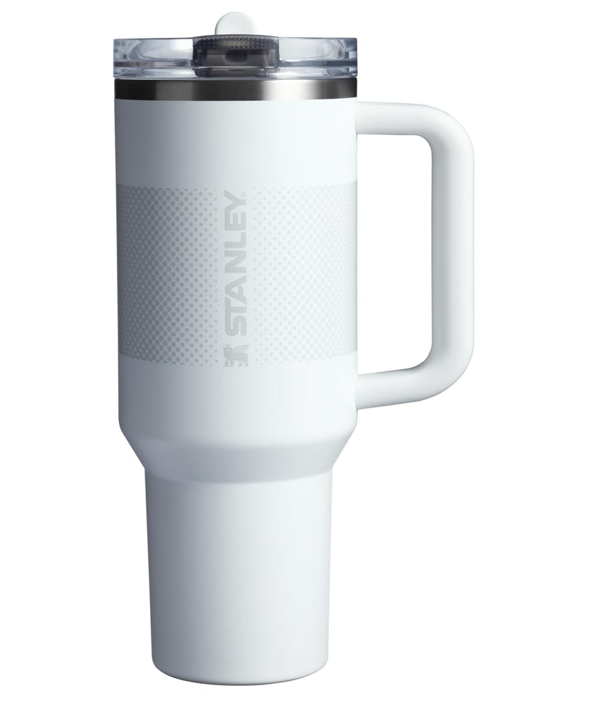 Stanley Quencher ProTour Flip Straw Tumbler with Leakproof Lid 40 oz | Built - In Straw and Handle | Cup Holder Compatible for Travel | Insulated Stainless Steel Cup | BPA - Free | Vivid Violet Fade - 7DAY'S