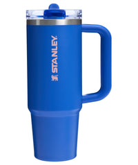 Stanley Quencher ProTour Flip Straw Tumbler with Leakproof Lid 40 oz | Built - In Straw and Handle | Cup Holder Compatible for Travel | Insulated Stainless Steel Cup | BPA - Free | Vivid Violet Fade - 7DAY'S