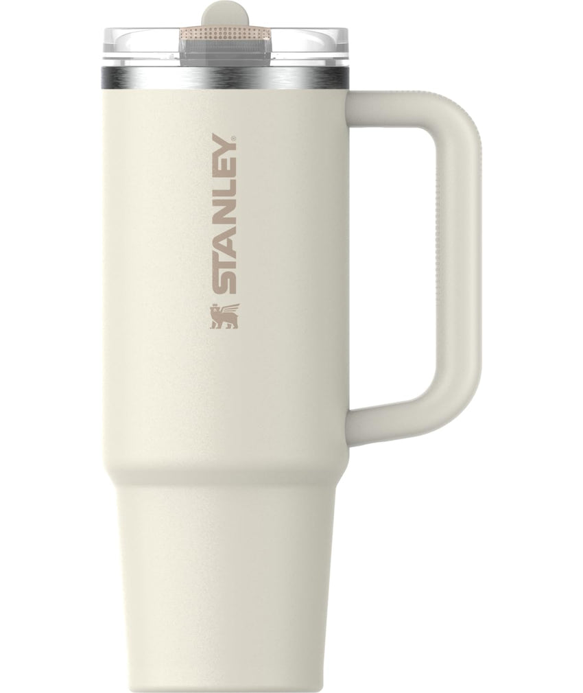Stanley Quencher ProTour Flip Straw Tumbler with Leakproof Lid 40 oz | Built - In Straw and Handle | Cup Holder Compatible for Travel | Insulated Stainless Steel Cup | BPA - Free | Vivid Violet Fade - 7DAY'S