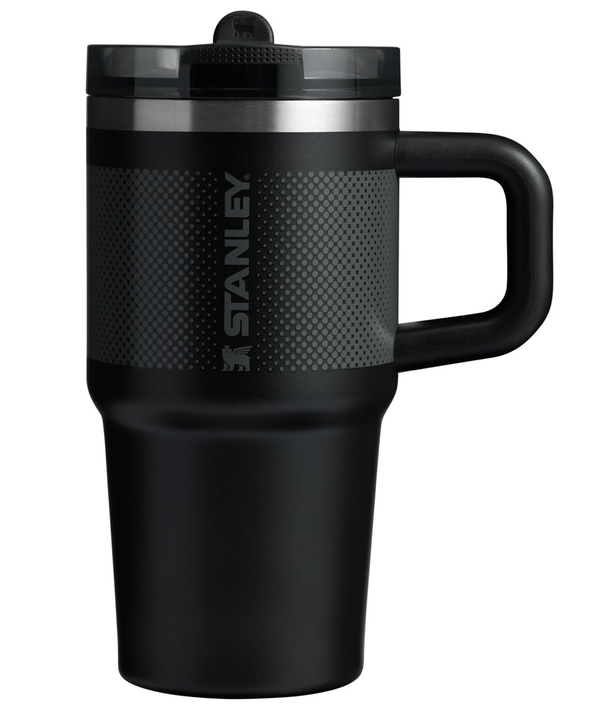 Stanley Quencher ProTour Flip Straw Tumbler with Leakproof Lid 40 oz | Built - In Straw and Handle | Cup Holder Compatible for Travel | Insulated Stainless Steel Cup | BPA - Free | Vivid Violet Fade - 7DAY'S