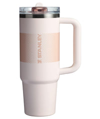 Stanley Quencher ProTour Flip Straw Tumbler with Leakproof Lid 40 oz | Built - In Straw and Handle | Cup Holder Compatible for Travel | Insulated Stainless Steel Cup | BPA - Free | Vivid Violet Fade - 7DAY'S