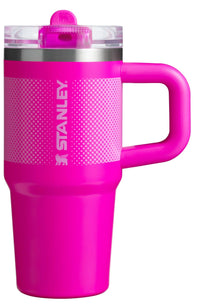 Stanley Quencher ProTour Flip Straw Tumbler with Leakproof Lid 40 oz | Built - In Straw and Handle | Cup Holder Compatible for Travel | Insulated Stainless Steel Cup | BPA - Free | Vivid Violet Fade - 7DAY'S