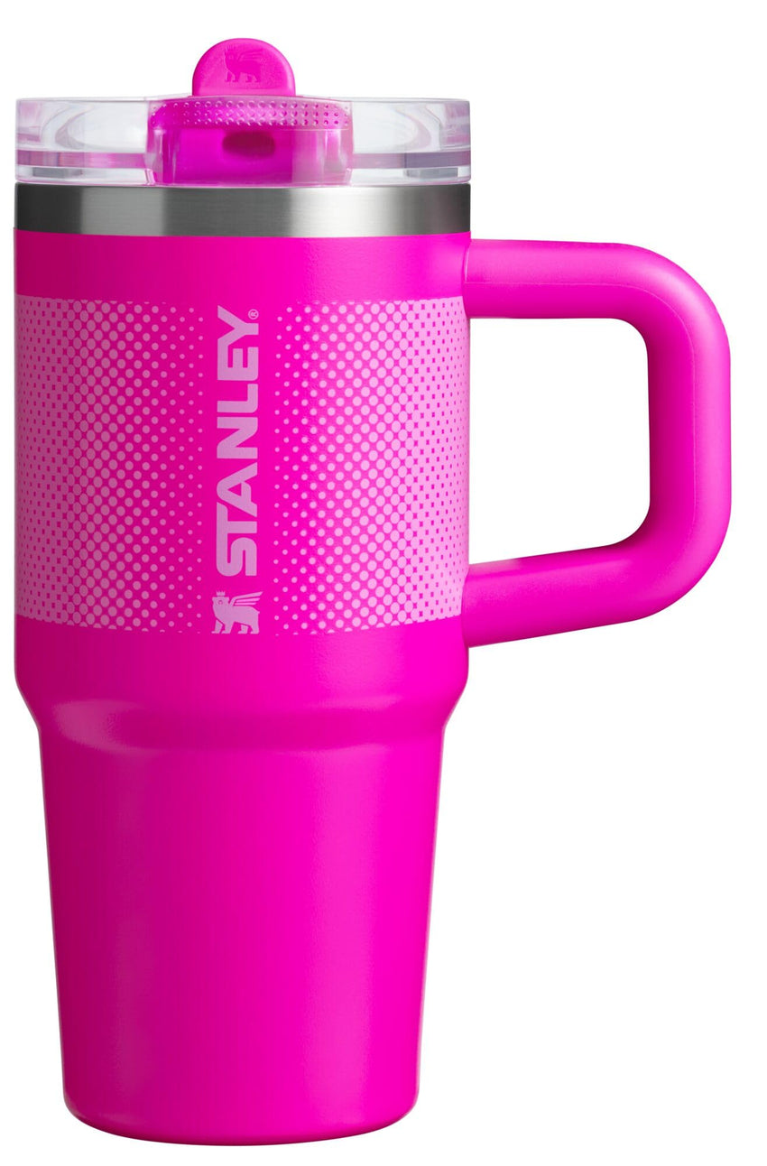 Stanley Quencher ProTour Flip Straw Tumbler with Leakproof Lid 40 oz | Built - In Straw and Handle | Cup Holder Compatible for Travel | Insulated Stainless Steel Cup | BPA - Free | Vivid Violet Fade - 7DAY'S