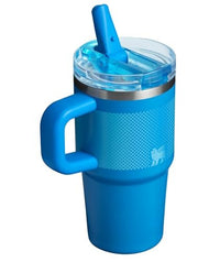 Stanley Quencher ProTour Flip Straw Tumbler with Leakproof Lid 40 oz | Built - In Straw and Handle | Cup Holder Compatible for Travel | Insulated Stainless Steel Cup | BPA - Free | Vivid Violet Fade - 7DAY'S