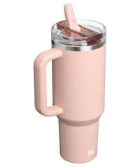 Stanley Quencher ProTour Flip Straw Tumbler with Leakproof Lid 40 oz | Built - In Straw and Handle | Cup Holder Compatible for Travel | Insulated Stainless Steel Cup | BPA - Free | Vivid Violet Fade - 7DAY'S