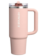 Stanley Quencher ProTour Flip Straw Tumbler with Leakproof Lid 40 oz | Built - In Straw and Handle | Cup Holder Compatible for Travel | Insulated Stainless Steel Cup | BPA - Free | Vivid Violet Fade - 7DAY'S