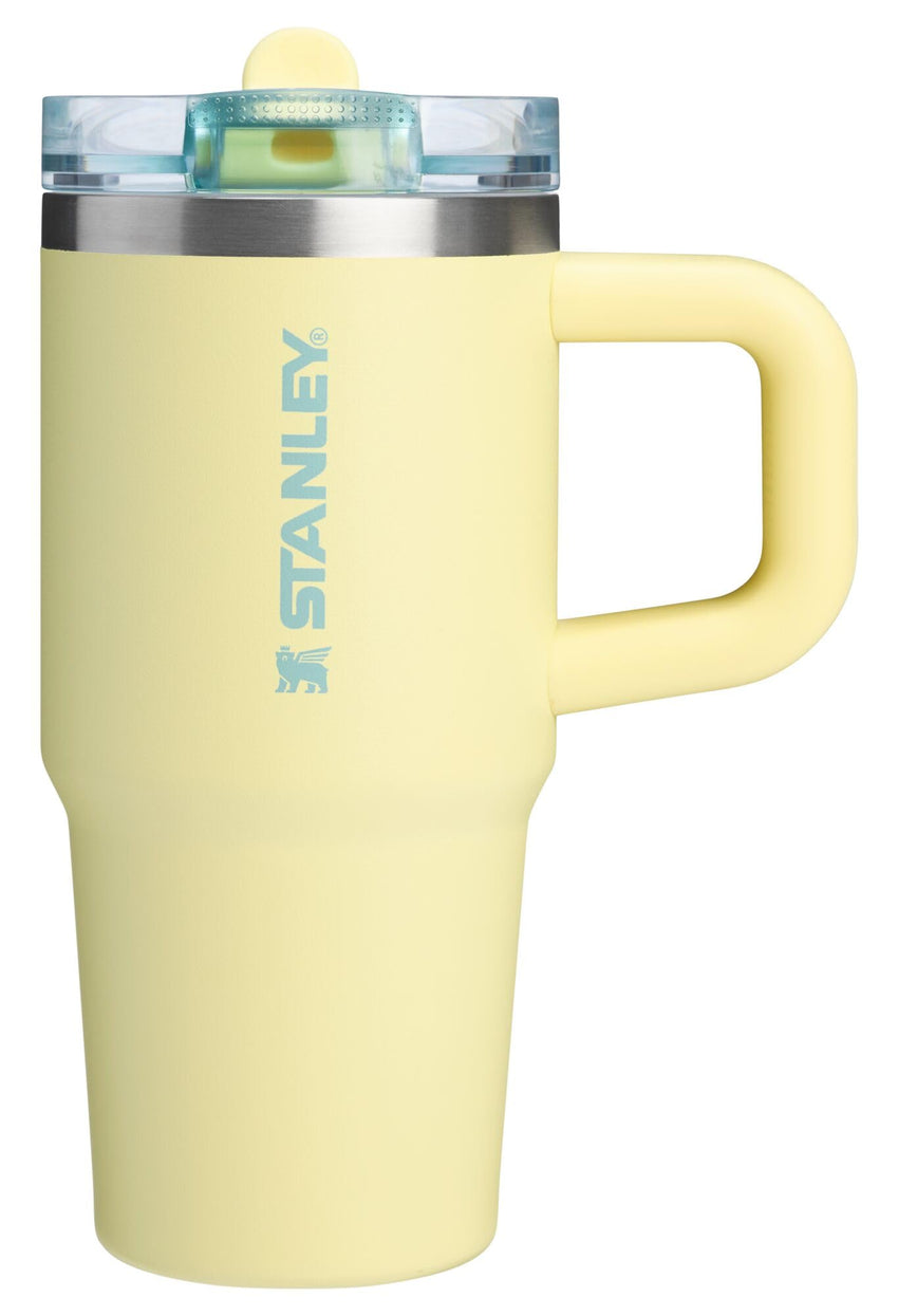 Stanley Quencher ProTour Flip Straw Tumbler with Leakproof Lid 40 oz | Built - In Straw and Handle | Cup Holder Compatible for Travel | Insulated Stainless Steel Cup | BPA - Free | Vivid Violet Fade - 7DAY'S