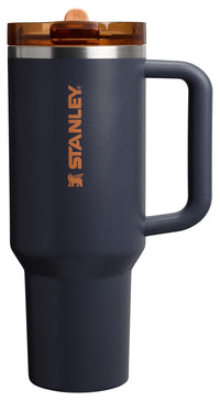 Stanley Quencher ProTour Flip Straw Tumbler with Leakproof Lid 40 oz | Built - In Straw and Handle | Cup Holder Compatible for Travel | Insulated Stainless Steel Cup | BPA - Free | Vivid Violet Fade - 7DAY'S