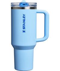 Stanley Quencher ProTour Flip Straw Tumbler with Leakproof Lid 40 oz | Built - In Straw and Handle | Cup Holder Compatible for Travel | Insulated Stainless Steel Cup | BPA - Free | Vivid Violet Fade - 7DAY'S