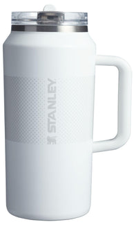 Stanley Quencher ProTour Flip Straw Tumbler with Leakproof Lid 40 oz | Built - In Straw and Handle | Cup Holder Compatible for Travel | Insulated Stainless Steel Cup | BPA - Free | Vivid Violet Fade - 7DAY'S
