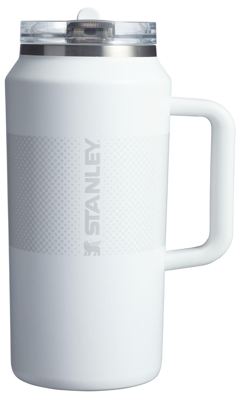 Stanley Quencher ProTour Flip Straw Tumbler with Leakproof Lid 40 oz | Built - In Straw and Handle | Cup Holder Compatible for Travel | Insulated Stainless Steel Cup | BPA - Free | Vivid Violet Fade - 7DAY'S