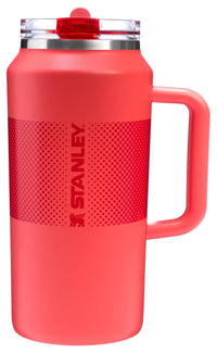 Stanley Quencher ProTour Flip Straw Tumbler with Leakproof Lid 40 oz | Built - In Straw and Handle | Cup Holder Compatible for Travel | Insulated Stainless Steel Cup | BPA - Free | Vivid Violet Fade - 7DAY'S