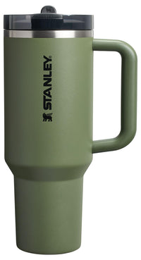 Stanley Quencher ProTour Flip Straw Tumbler with Leakproof Lid 40 oz | Built - In Straw and Handle | Cup Holder Compatible for Travel | Insulated Stainless Steel Cup | BPA - Free | Vivid Violet Fade - 7DAY'S