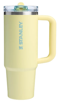 Stanley Quencher ProTour Flip Straw Tumbler with Leakproof Lid 40 oz | Built - In Straw and Handle | Cup Holder Compatible for Travel | Insulated Stainless Steel Cup | BPA - Free | Vivid Violet Fade - 7DAY'S