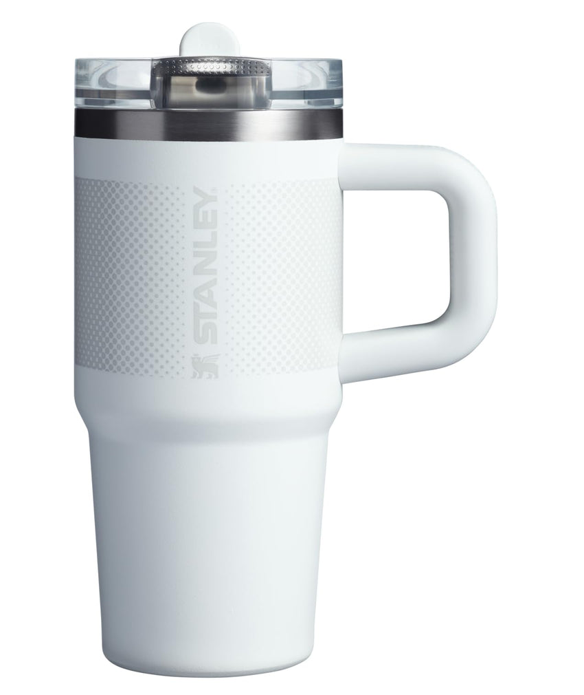 Stanley Quencher ProTour Flip Straw Tumbler with Leakproof Lid 40 oz | Built - In Straw and Handle | Cup Holder Compatible for Travel | Insulated Stainless Steel Cup | BPA - Free | Vivid Violet Fade - 7DAY'S