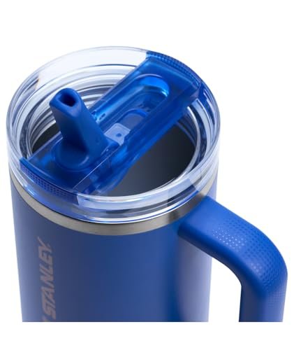 Stanley Quencher ProTour Flip Straw Tumbler with Leakproof Lid 40 oz | Built - In Straw and Handle | Cup Holder Compatible for Travel | Insulated Stainless Steel Cup | BPA - Free | Vivid Violet Fade - 7DAY'S