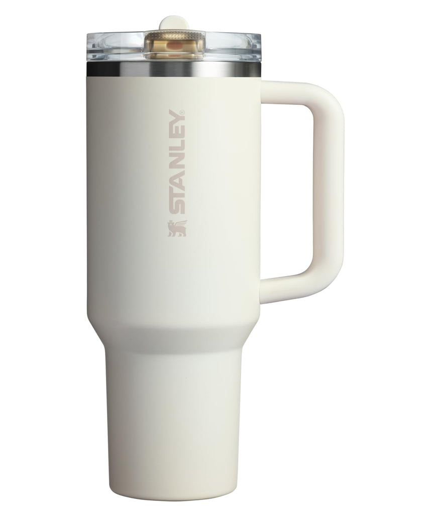 Stanley Quencher ProTour Flip Straw Tumbler with Leakproof Lid 40 oz | Built - In Straw and Handle | Cup Holder Compatible for Travel | Insulated Stainless Steel Cup | BPA - Free | Vivid Violet Fade - 7DAY'S