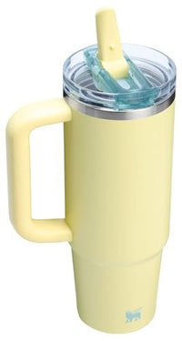 Stanley Quencher ProTour Flip Straw Tumbler with Leakproof Lid 40 oz | Built - In Straw and Handle | Cup Holder Compatible for Travel | Insulated Stainless Steel Cup | BPA - Free | Vivid Violet Fade - 7DAY'S