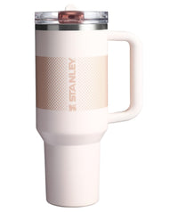 Stanley Quencher ProTour Flip Straw Tumbler with Leakproof Lid 40 oz | Built - In Straw and Handle | Cup Holder Compatible for Travel | Insulated Stainless Steel Cup | BPA - Free | Vivid Violet Fade - 7DAY'S